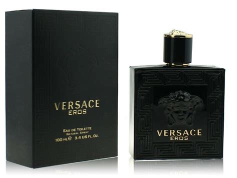 versace cologne black bottle.